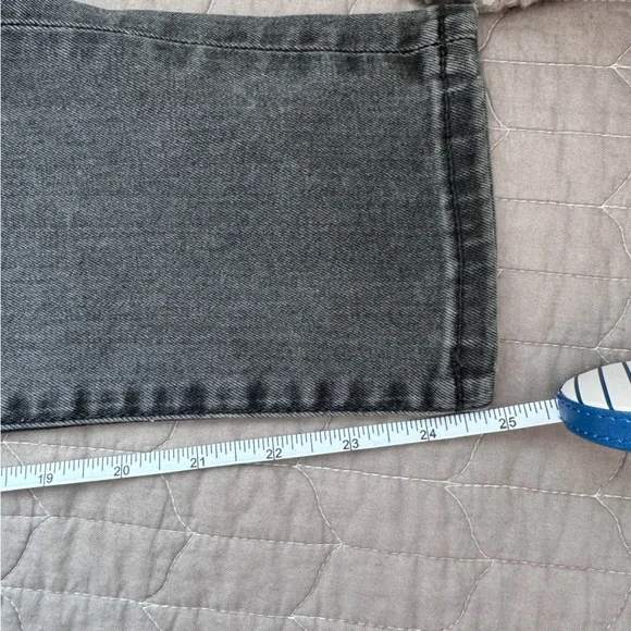 Banana Republic Mid-Rise Skinny Zip Pocket Jeans Grey Size 28 - Picture 12 of 12